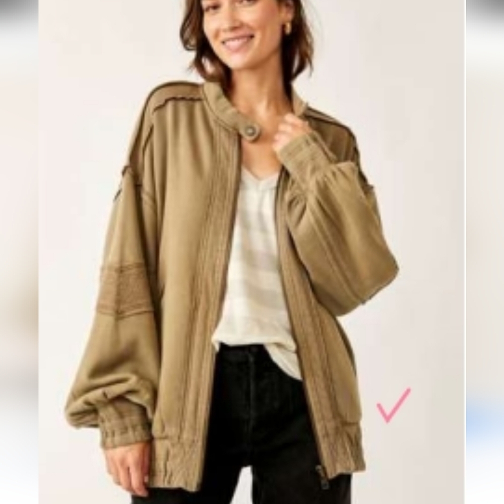 NWT Free People Lou Moto Jacket